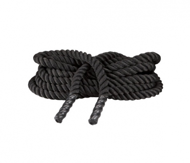 Канат тренировочный PERFORM BETTER TRAINING ROPE 9 метров 7,3 кг, диаметр 3,81 см, черный