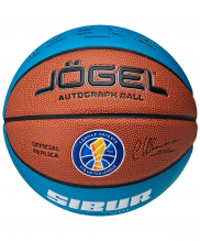 Мяч баскетбольный ECOBALL 2.0 Autograph №3 Jögel ЦБ-00002773