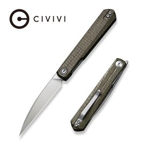 Складной нож CIVIVI Clavi сталь Nitro-V, рукоять Микарта зелёная Civivi