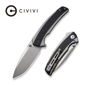 Складной нож CIVIVI Teraxe сталь Nitro-V, рукоять G10 серо-черная Civivi