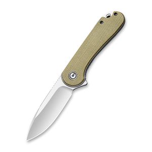 Складной нож CIVIVI Elementum сталь D2, рукоять Micarta оливковая Civivi