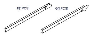 Направляющие (правая+левая) GLPH1100 Body-Solid GLPH1100-F-G