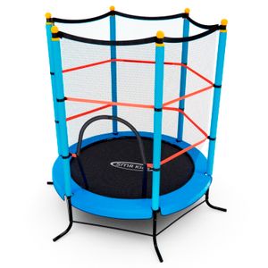 Батут детский DFC SMRKIDS 55" с сеткой, BLUE DFC TX-B7105FB