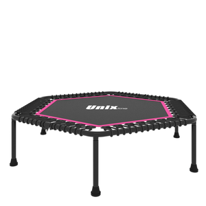 Батут спортивный UNIX Line FITNESS Lite Pink (130 cm) UNIX Line TR130FITWHP