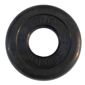 Диск обрезиненный BARBELL ATLET 1.25 кг / диаметр 51 мм MB BARBELL MB-AtletB51-1,25