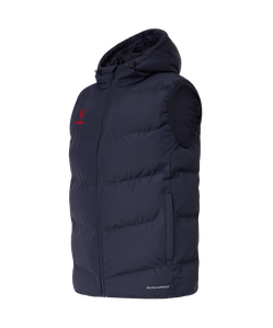 Жилет с капюшоном утепленный ESSENTIAL PerFormPROOF Padded Hooded Vest, темно-синий Jögel ЦБ-00004086