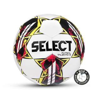 Футзальный  мяч Select Futsal Talento 9 v22, 49,5-51,5 см, бел-желт, арт. 1060460005 1060460005