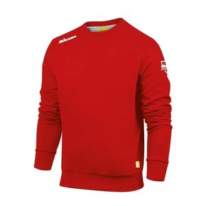 Толстовка спорт. MIKASA MT529-04-4XL, р.4XL, 70% хлопок, 30% полиэстер, красный 4XL MT529-04-4XL