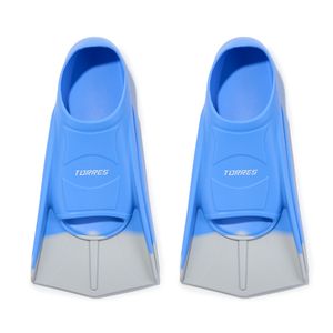 Ласты для бассейна TORRES F01, SWF012402BL, р. EU 30-32 (XS), сине-серые 30-32 SWF012402BL