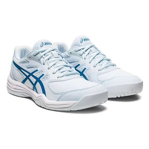 Кроссовки теннисные женские ASICS Court Slide 3 1042A209-400, р.5 (рос.34),бело-голубые 34 1042A209-400