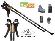 Палки треккинговые GO DO: G-DS3-Ч GETSPORT 06584