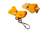 F04482 Свисток "FOX 40" Classic пластиковый, на шнурке (желтый) 10022431