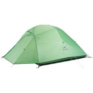 Палатка Naturehike Cloud Up 3 210T NH18T030-T трехместная с ковриком, зеленый, 6927595730621 Naturehike