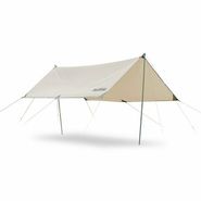 Тент Naturehike Girder NH20TM006, 150D, 400*292 см для кемпинга, песочный (с двумя стойками), 6927595749647 Naturehike