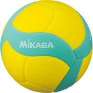 Мяч вол. &quot;MIKASA VS170W-Y-G&quot;, р.5, вес 160-180 г, FIVB Insp,синт.пена ТПЕ, клеен,18 пан,бут.кам,жел 5 MIKASA VS170W-Y-G