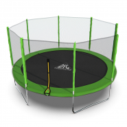 Trampoline Fitness с сеткой 14ft Светло-зелёный 14FT-TR-LG 