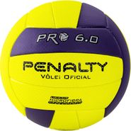 Мяч вол. PENALTY BOLA VOLEI 6.0 PRO, арт.5416042420-U, р.5, микрофибра, термосшивка, желт-фиол 5 PENALTY 5416042420-U