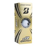 Мяч для гольфа Bridgestone e12 Contact White, арт. BGB1CWX, 3 шт/уп, белый BRIDGESTONE BGB1CWX