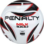 Мяч футзал. PENALTY FUTSAL MAX 1000 XXII, арт.5416271160-U, р.4, PU, FIFA Pro, термосш.,бел-кр-чер 4 PENALTY 5416271160-U