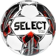 Мяч футзал. &quot;SELECT Futsal Samba v22&quot; арт. 1063460009, р.4,FIFA Basic, 32п, ТПУ, руч.сш, бел-кр-зел 4 SELECT 1063460009