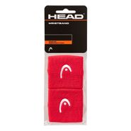 Напульсники HEAD 2,5&quot; (КРАСНЫЕ), арт. 285050-RD, уп.2шт, шир. 7см, 90% нейлон, 10% эластан, красный Универсальный HEAD 285050-RD