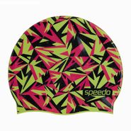 Шапочка для плав. дет. &quot;SPEEDO Boom Silicone Cap Jr&quot;, арт.8-08386G774, МУЛЬТИКОЛОР, силикон Junior SPEEDO 8-08386G774