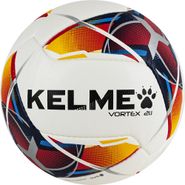 Мяч футб. KELME Vortex 21.1, 8101QU5003-423, р.4, 10 панелей, ПУ, ручная сшивка, бело-красный 4 KELME 8101QU5003-423