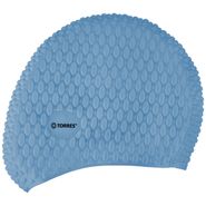 Шапочка для плав. TORRES Bobbles, SW-12204BL, голубой, силикон Senior TORRES SW-12204BL