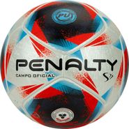 Мяч футб. PENALTY BOLA CAMPO S11 R1 XXIII, 5416341610-U,р.5, PU, термосшивка, серебр-красно-синий 5 PENALTY 5416341610-U