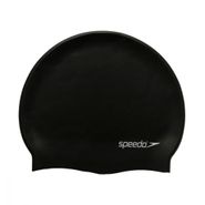 Шапочка для плав. SPEEDO Flat Silicone Cap, 8-709910001-0001, ЧЕРНЫЙ, силикон Senior SPEEDO 8-709910001-0001