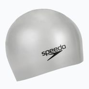 Шапочка для плав. SPEEDO Long Hair Cap, 8-0616814561, СЕРЕБРИСТЫЙ, силикон Senior SPEEDO 8-0616814561