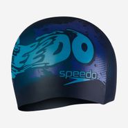 Шапочка для плав. дет. SPEEDO Boom Silicone Cap Jr, 8-0838615954, СИНЯЯ, силикон Junior SPEEDO 8-0838615954