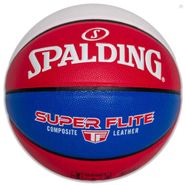 Мяч баск. SPALDING Super Flite 76928z, р.7, синт.кожа (композит), красно-сине-белый 7 SPALDING 76928z