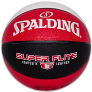 Мяч баск. SPALDING Super Flite 76929z, р.7, синт. кожа ( композит), красно-черно-белый 7 SPALDING 76929z