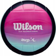 Мяч вол. Wilson AVP Oasis WV4006701XBOF, р.5, 18 панелей, синт.кожа PVC, маш.сшивка,розово-бирюзовый 5 WILSON WV4006701XBOF