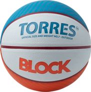 Мяч баскетбольный TORRES Block B023167 размер 7 7 TORRES B023167