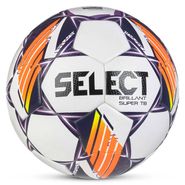 Мяч футб. SELECT Brillant Super TB V24,  3615968009,р.5, FIFA PRO, ПУ (микрофиб), термосш, бело-фиол 5 SELECT 3615968009