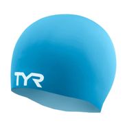 Шапочка для плав. TYR Wrinkle Free Silicone Cap, LCS-360, ГОЛУБОЙ, силикон Senior TYR LCS-360