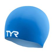 Шапочка для плав. TYR Wrinkle Free Silicone Cap, LCSO-420, СИНИЙ, силикон Senior TYR LCSO-420