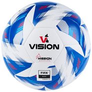 Мяч футб. VISION Mission, FV324075,р.5, FIFA Basic,PU, гибрид. сшив.,бел-синий 5 TORRES FV324075