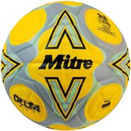 Мяч футб. MITRE Delta One 24, 5-B01787C60, р.5, FIFA PRO, 14п, ТПУ, термосшивка, желто-серый 5 MITRE 5-B01787C60