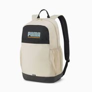 Рюкзак спорт. PUMA Plus Backpack, 09034606, полиэстер, бежево-черный 47х32х14 см PUMA 09034606