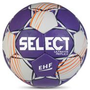 Мяч ганд. SELECT Ultimate Replica v24, 1671854999, р.2 (Jr), EHF Appr, ПУ, руч.сш, фиолетово-белый 2 SELECT 1671854999