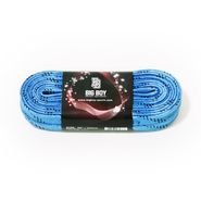 Шнурки для коньков BIG BOY Comfort Line с пропиткой, BB-LACES-CL-244BL, полиэстер, 244см, синий 244см BIG BOY BB-LACES-CL-244BL