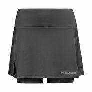 Юбка-шорты трен. жен. HEAD Club Basic Skort W 814399-AN-L, р.L, 92% полиэстер, 8% эластан, антрацит L HEAD 814399-AN-L