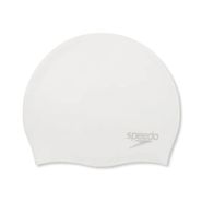 Шапочка для плав. SPEEDO Molded Silicone Cap, 8-7098417614, БЕЛЫЙ, силикон Senior SPEEDO 8-7098417614