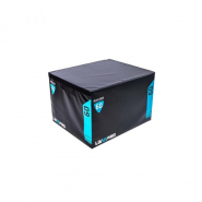 Плиометрический бокс LIVEPRO Soft Plyometric Box 914 x 762 x 609 мм, черный/синий