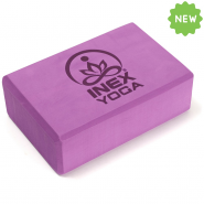 Блок для йоги INEX EVA Yoga Block 23 x 15 x 7 см, сливовый