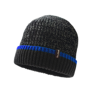 Водонепроницаемая шапка Dexshell Cuffed Beanie черный/cиний S/M (56-58 см) Dexshell