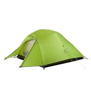 Палатка 3-местная Naturehike сверхлегкая + коврик Сloud up NH18T030-T, 20D , светло-зеленый, 6927595730591 Naturehike